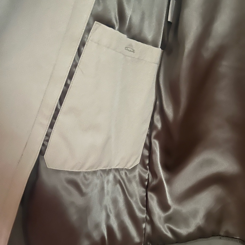 London Fog Khaki Trench Coat - Picture 4 of 6